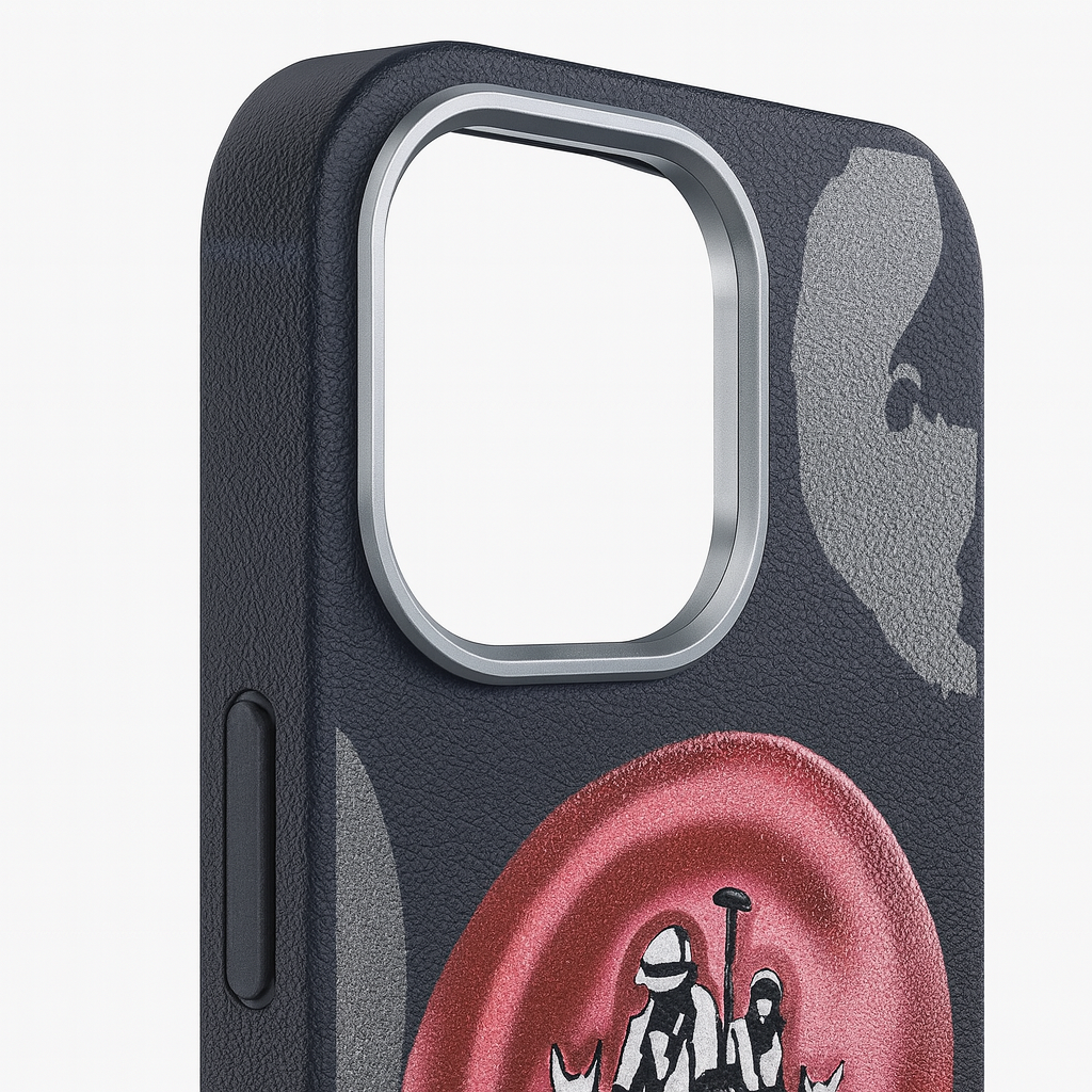 iPhone 16 Pro Polo Design Premium Back Cover (Navi Blue)