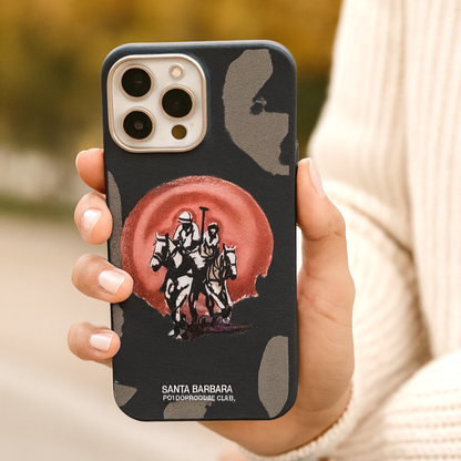 iPhone 16 Pro Polo Design Premium Back Cover (Navi Blue)