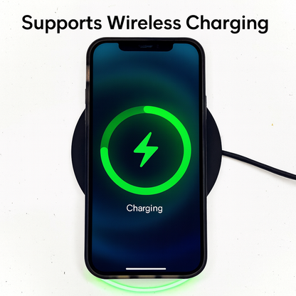 Cover Monk - Transparent Magnetic Back Cover for iPhone 14 – Shockproof Matte Finish Case with MagSafe Ring