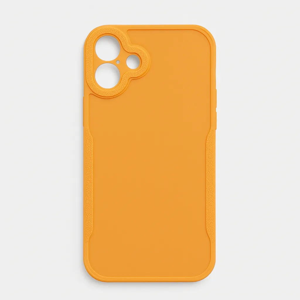 iPhone 16 Plus Premium Soft Silicone Case - Yellow