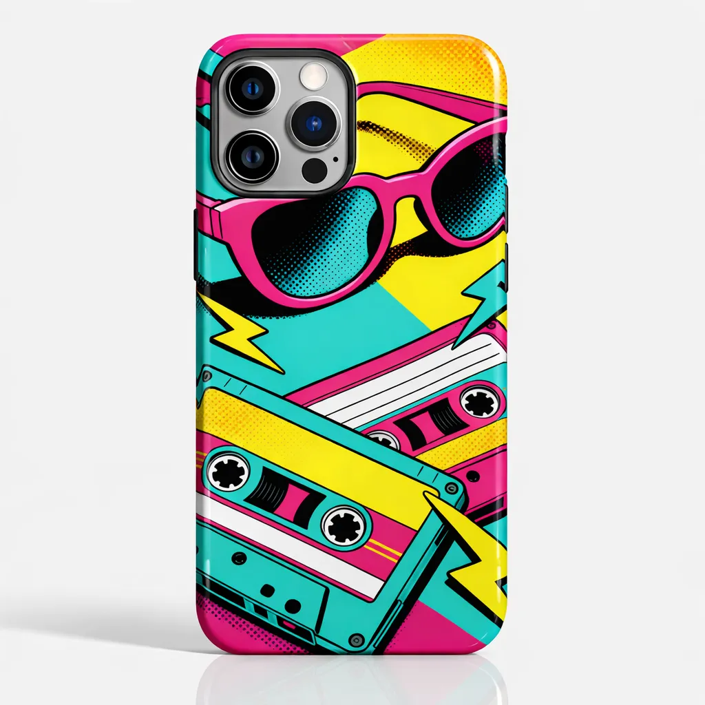 Aesthetic Pop Culture iPhone Cover for iPhone Pro & Pro Max | Trendy, Stylish & Protective Case