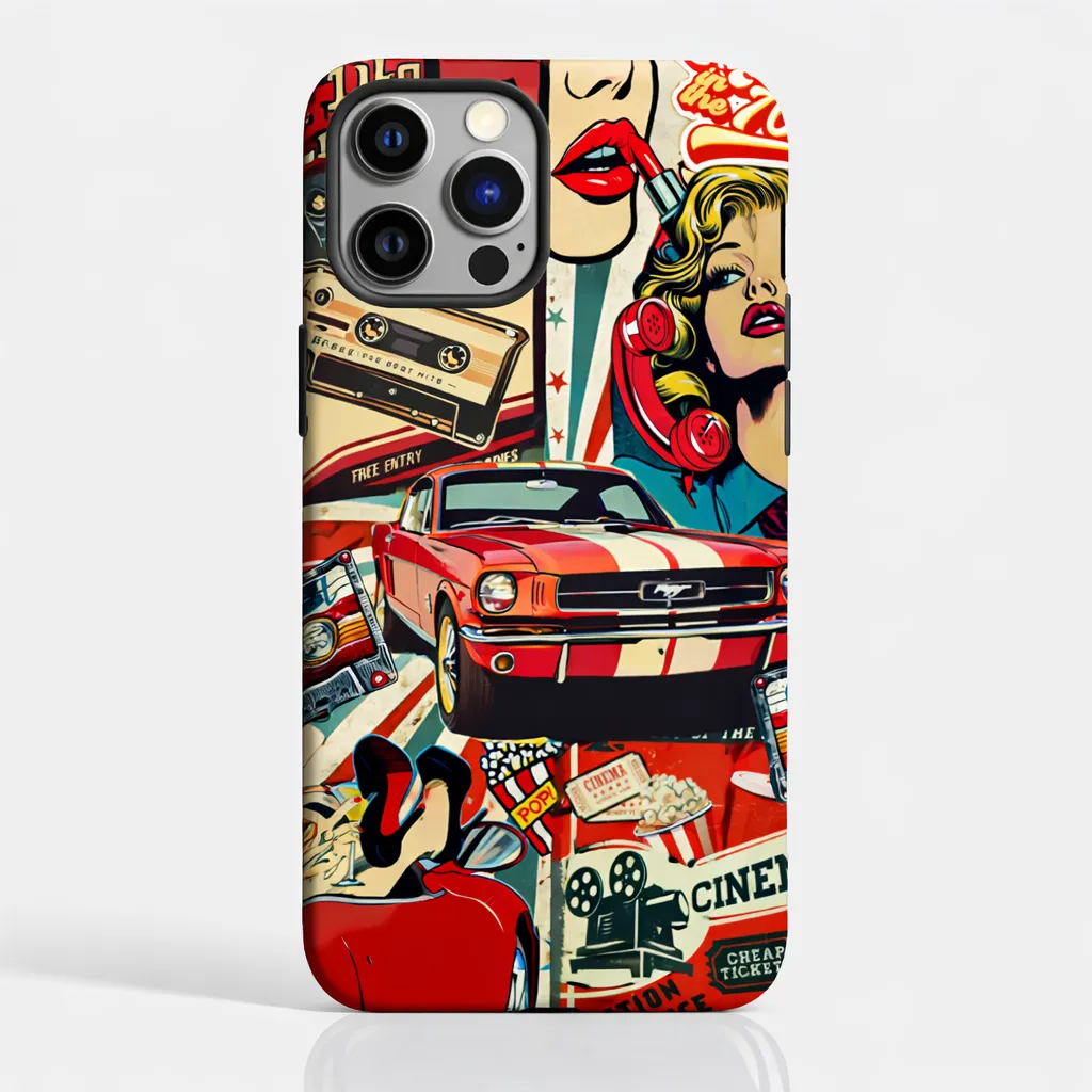 Aesthetic Pop Culture iPhone Cover for iPhone Pro & Pro Max | Trendy, Stylish & Protective Case (iPhone 17 Pro Max)