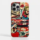 Aesthetic Pop Culture iPhone Cover for iPhone Pro & Pro Max | Trendy, Stylish & Protective Case