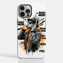 Bass Mode Music Mobile Cover | DJ Attitude Aesthetic Phone Case