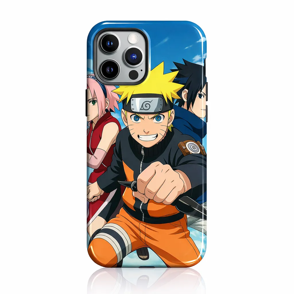 Naruto Team Anime Mobile Cover | Ninja Squad Aesthetic Phone Case