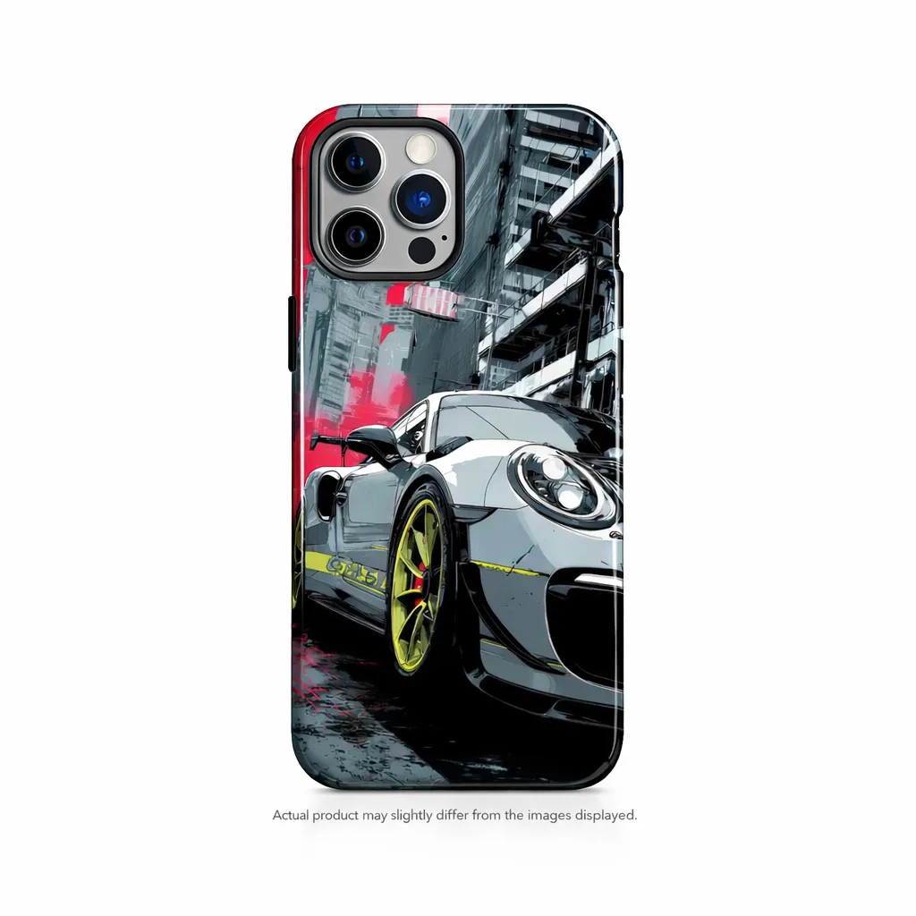 Luxury Sports Car Mobile Cover | Supercar Urban Street Aesthetic Case