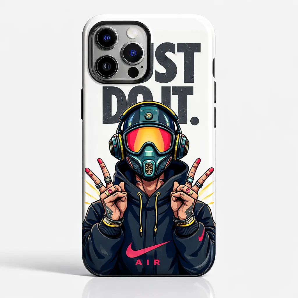 [ATTI-001] Just Do It Streetwear Mobile Cover | Hype Mask Aesthetic Phone Case